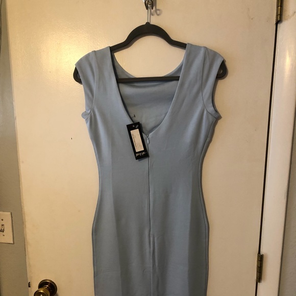 Nasty Girl Pale Blue Dress Medium, Bodycon for by Ivivi - Picture 10 of 12